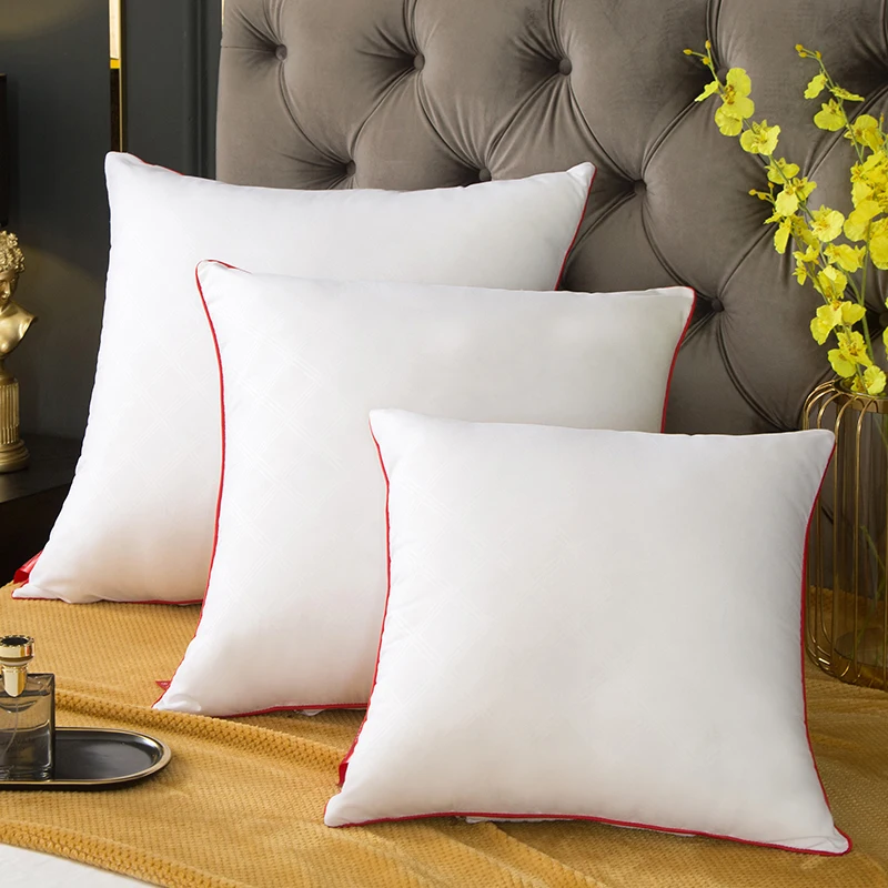 

1pc Square Cushion Core Solid Color Pillow 40x40/45x45/50x50/55x55/60x60/65x65/70x70cm Cushions Soft Filling Pillows almohada