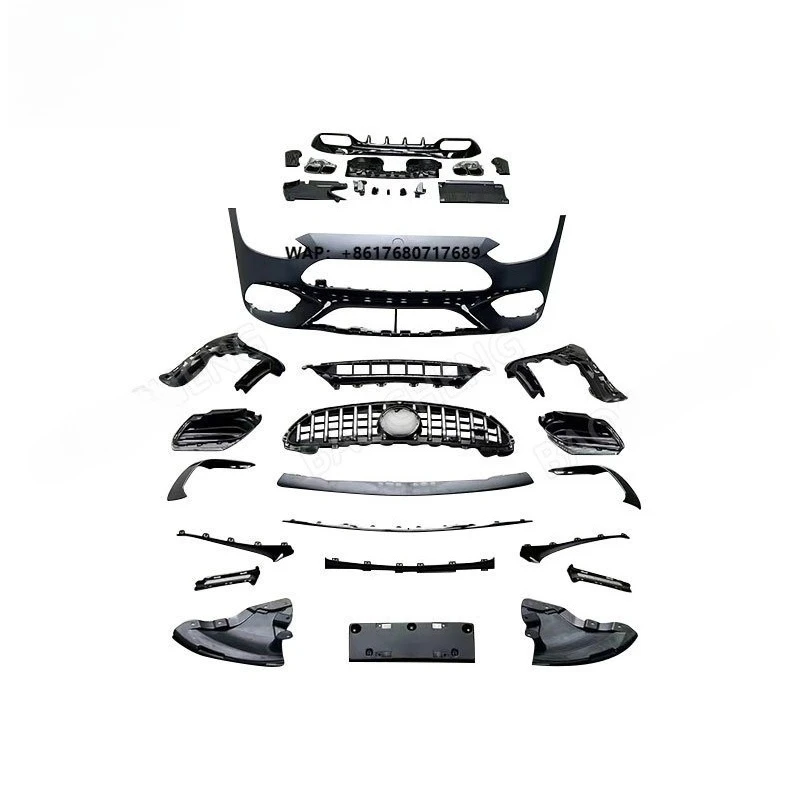 New Style for C Class W206 Upgrades C63S AMG Kit High Quality Carbon Fiber Bodykit