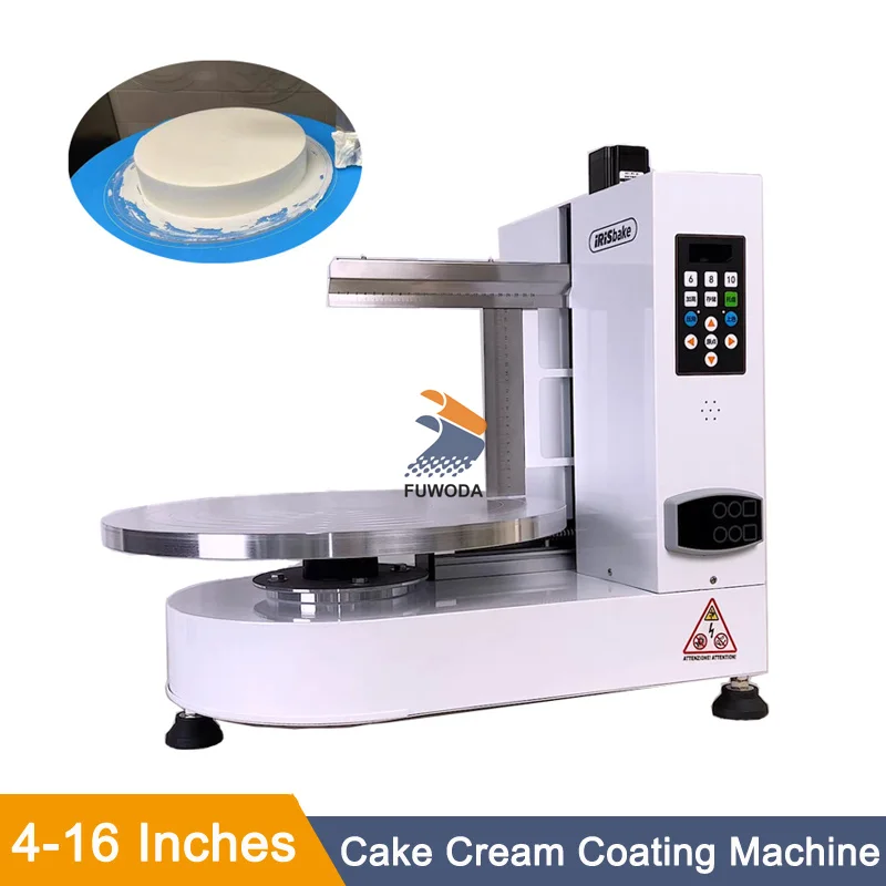 

Electric Cakes Bread Decoration Spreader Smoothing Machine Automatic Cake Cream Spreading Coating Filling Machine