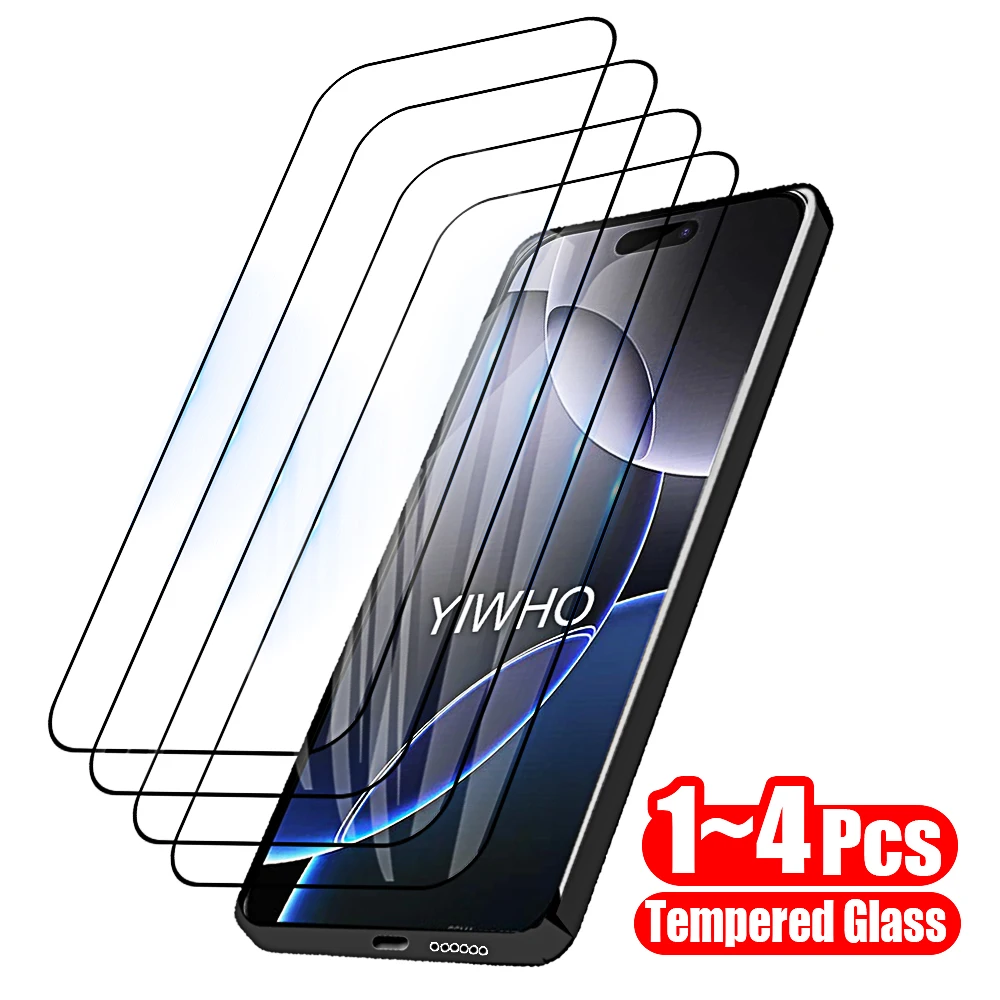 1–4 Stück Schutzglas für iPhone Se 2025 16 15 14 13 12 11 Pro Max, gehärtetes Glas, Displayschutzfolien für 16 15 14 13 12 11 Plus