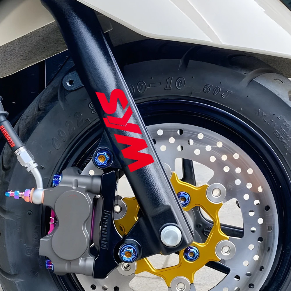Motorcycle Reflective Logo Emblem Decor Motor Bike Head Side Body Accessories Decals For SYM DRG BT II 158 Maxsym GT Cruisym 300