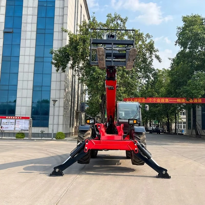 Penggerak 4 Roda Mesin Cummins - Telescopic Handler Boom ulasan dan harga