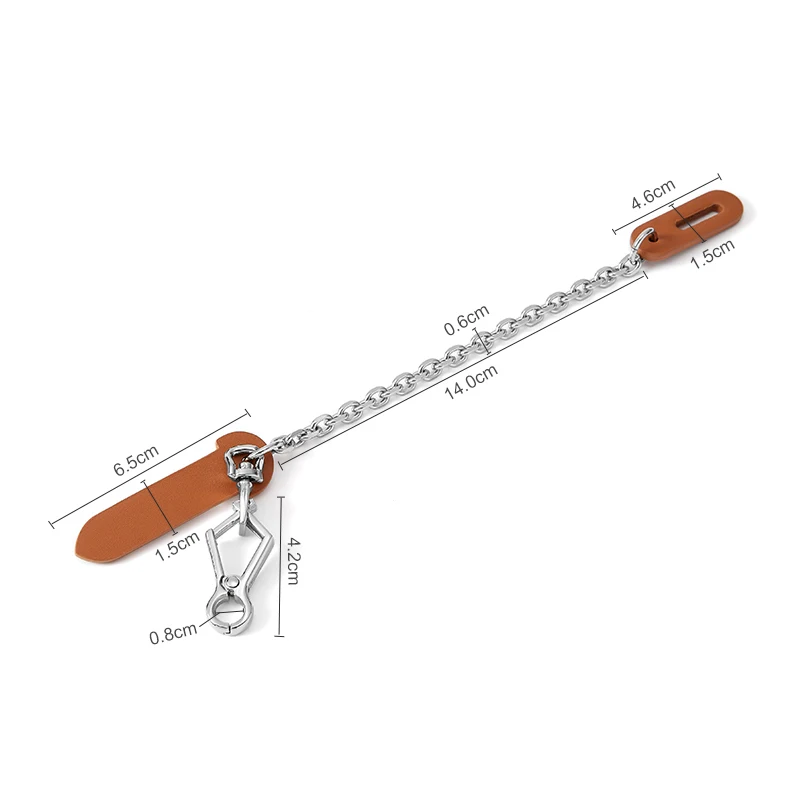 Leather Pin For Herbag 31 Women Bag Leather Pin Cap Lock Chain Tree Paste Leather Anti Wear Sheet Bag Accessories