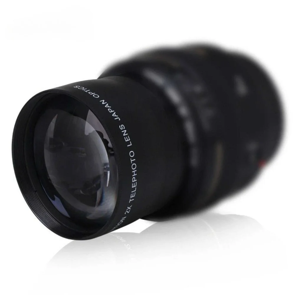 Teleobiektyw GloryStar 52MM 2.0X do Nikon D7100 D5200 D5100 D3100 D90 D60 i innych obiektywów DSLR z gwintem filtra 52MM — zdjęcie 2