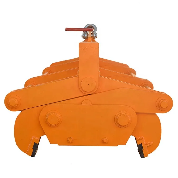 Heavy D uty Horizontal Lifting Clamp for Steel Slab Billet Metal Construction Metric Measurement System