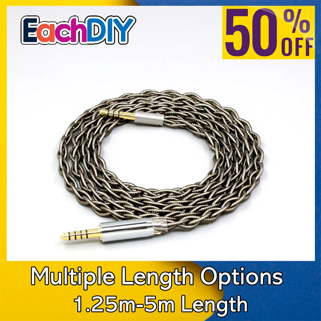 99 % reines Silber-Palladium + Graphen-Gold-Kopfhörerschildkabel für Sony mdr-1a 1adac 1abt 100abn 100ap xb950bt wh1000x LN008228