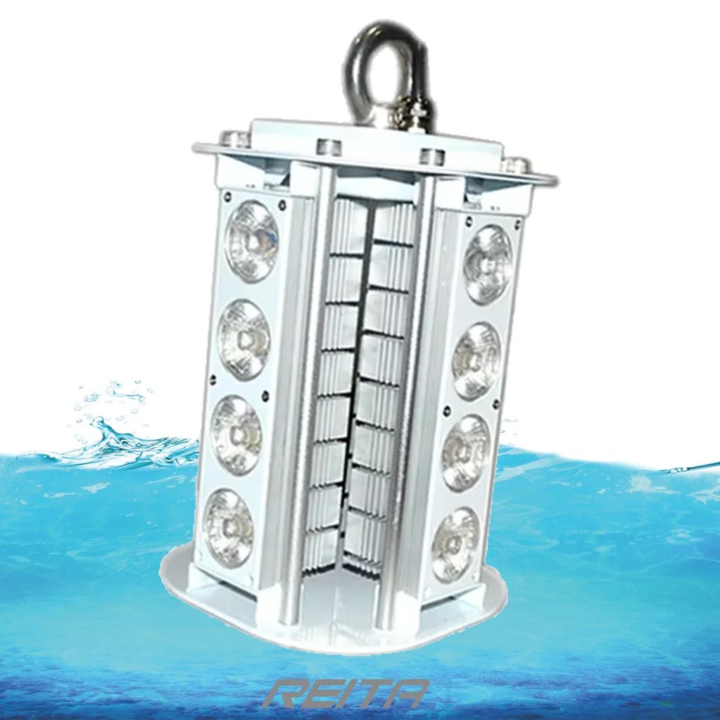 

Fishing Light Bar 320W 24 Lamps LED 510nm Green IP68 4x6 Heads Underwater Attractor for Boats CE RoHS