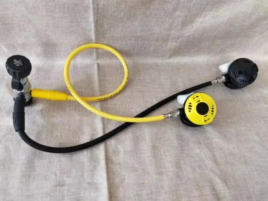 Diving First Stage Head Din Interface Pressure Reducing Valve Carbon Fiber Fire Respirator Regulator DIN
