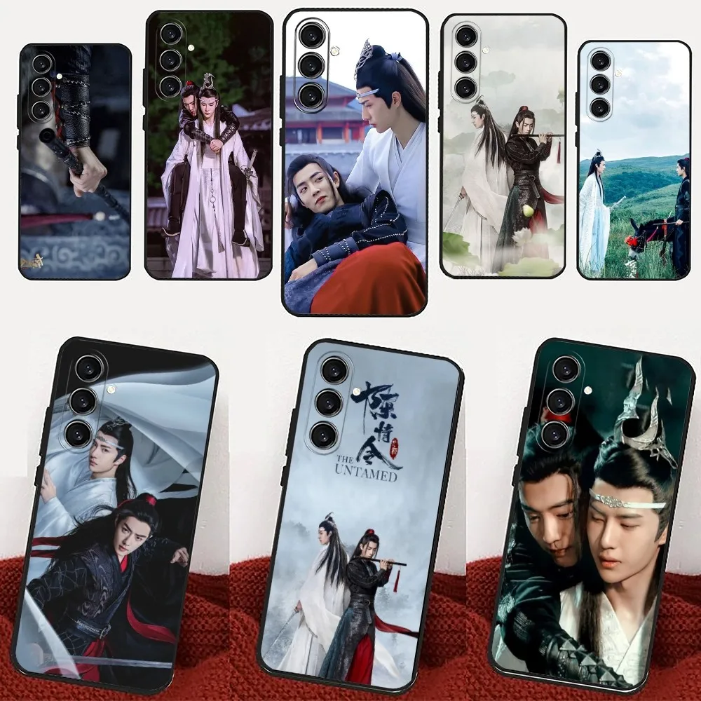 Chen-Qing-Ling-s The Wang Yibo XiaoZhan   Phone Case For Samsung Galaxy A13,21s,22,31,32,52,53,71,80,91 Black Soft Cover