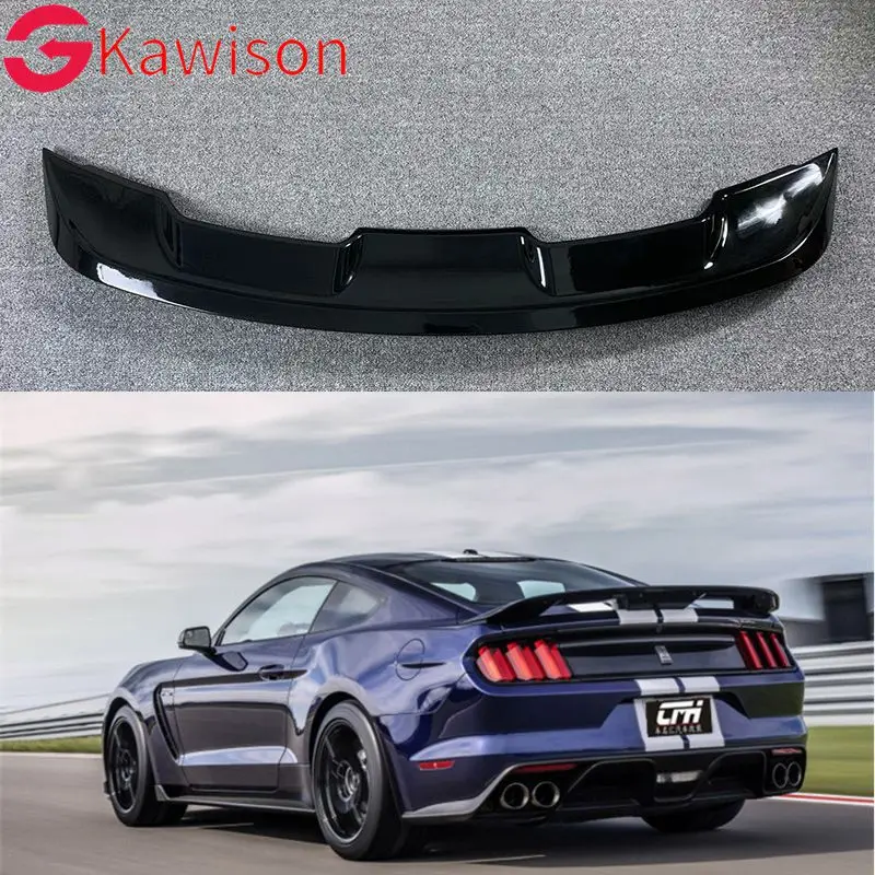 High Quality ABS REAR WING TRUNK LIP SPOILER FOR FORD MUSTANG 2015 2016 2017 2018 2019 2020 GT500 STYLE