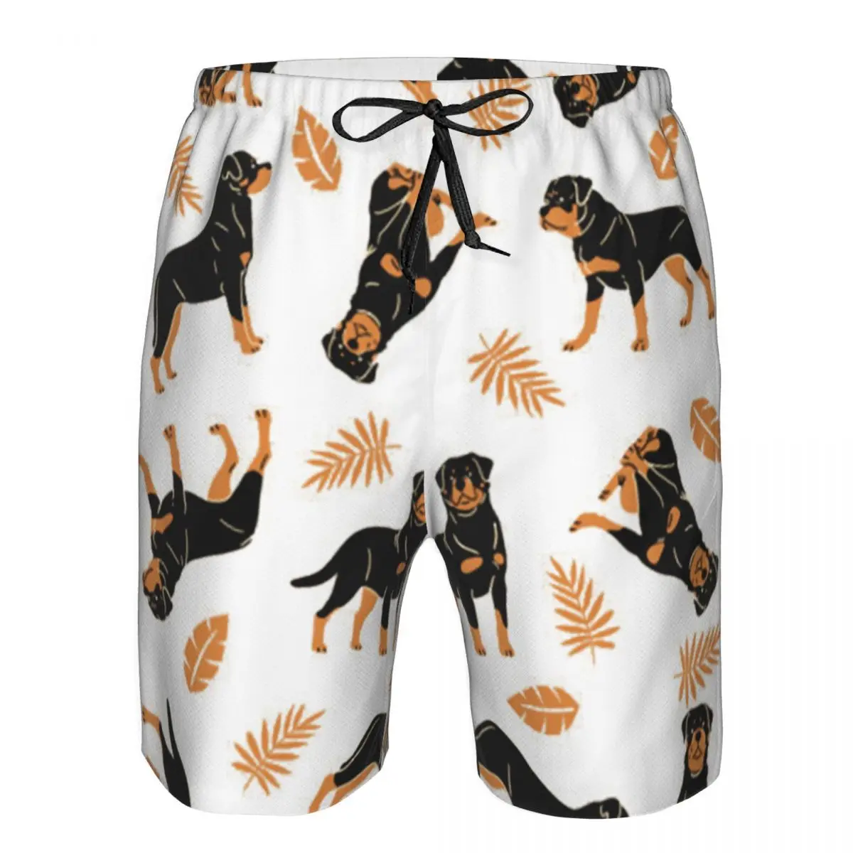 

Rottweiler Dog Trunks Beach Board Shorts Casual Quick Dry Swim Summer Men Pants