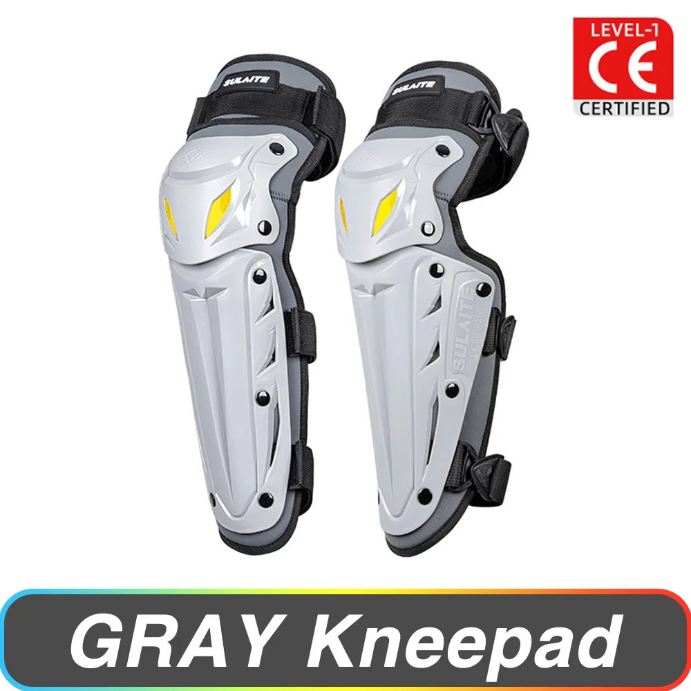 HEROBIKER Knee and Elbow Pad Set Black/One Size 9