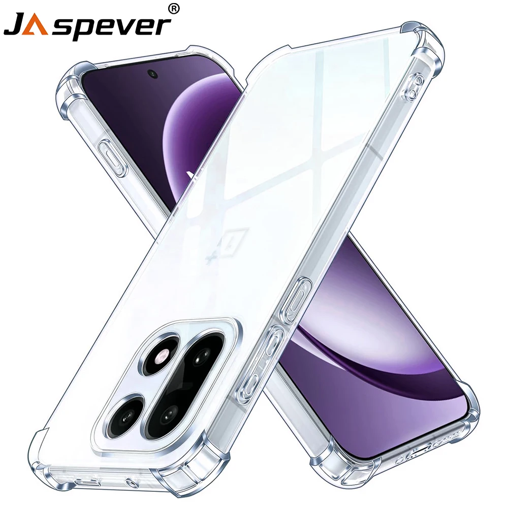 Shockproof Transparent Soft Case For Oneplus 15 13 13T 13R 12 12R 11 11R 10R 10 10T Ace 5 4 3 2 Pro Ultra Thin Silicone Cover