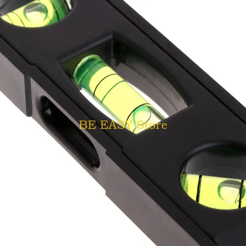 E28F Spirit Level 3 Bubble Level Adjust the LCD Mounts/Hanging Box Level for Bricklaying Plumbing Guttering Tiling