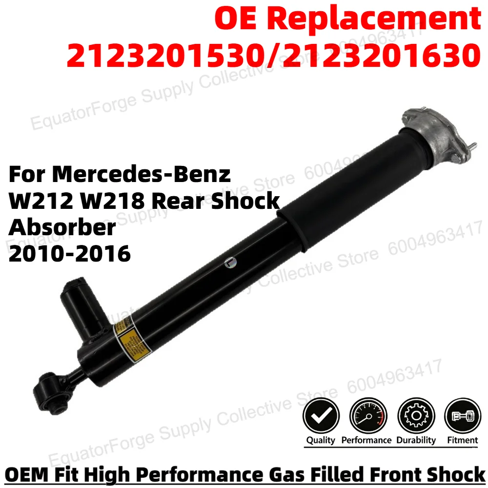

Direct Fit High Stability Premium Reliable Rear Shock Absorber for Mercedes-Benz W212 W218 OE Number 2123201530/2123201630