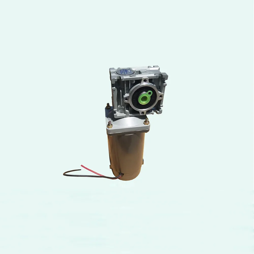DC12V 24V 48V 220V 500W DC Brush Motor + RV50 Worm Gear Reducer