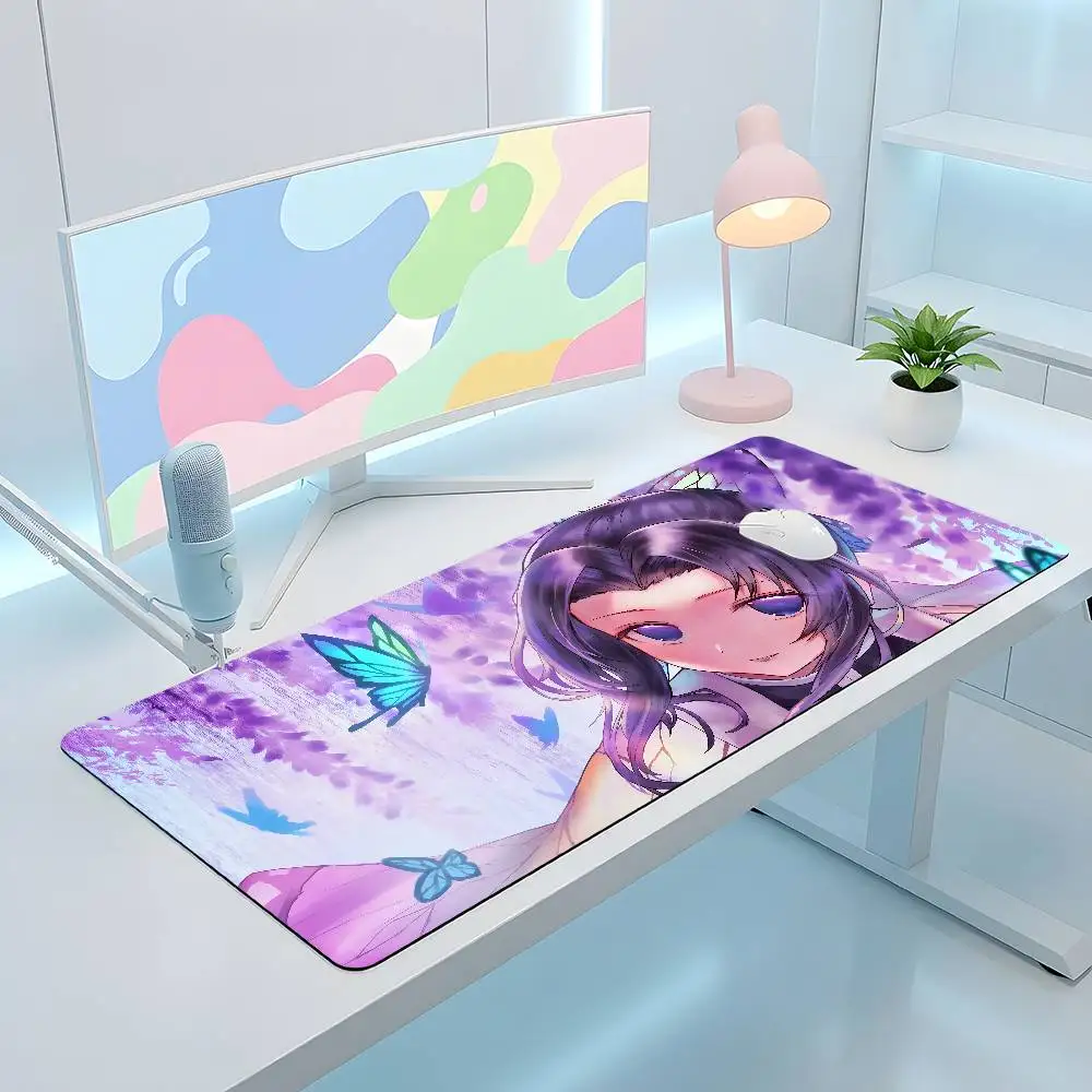 Demon Slayer Anime Mousepad Gaming Desk Mat Keyboard Pad Laptop PC Accessories Protective Desk Cover