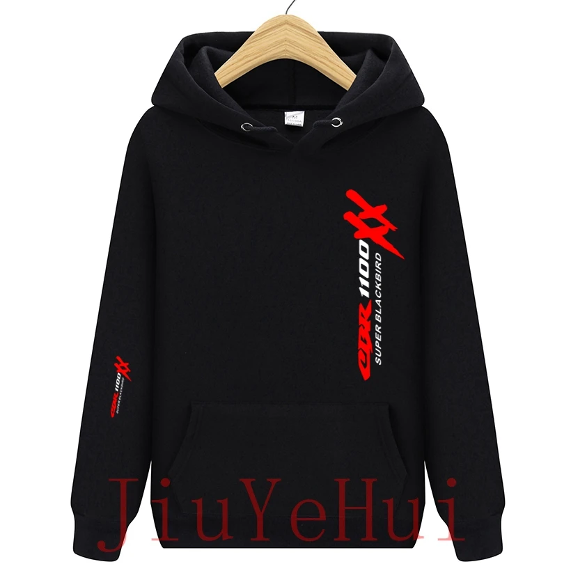 Motorcycles CBR 1100 SUPER BLACKBIRD XX Hoodies Sweatshirts Hondaes Men Women CBR 1100XX Car F1 Hoodie Sweatshirt S-XXXL