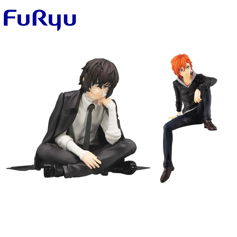 

FURYU натуральная фигурка лапши BUNGO STRAY DOGS Nakahara Chuuya Dazai Osamu аниме фигурки героев игрушки для мальчиков и девочек подарочная модель