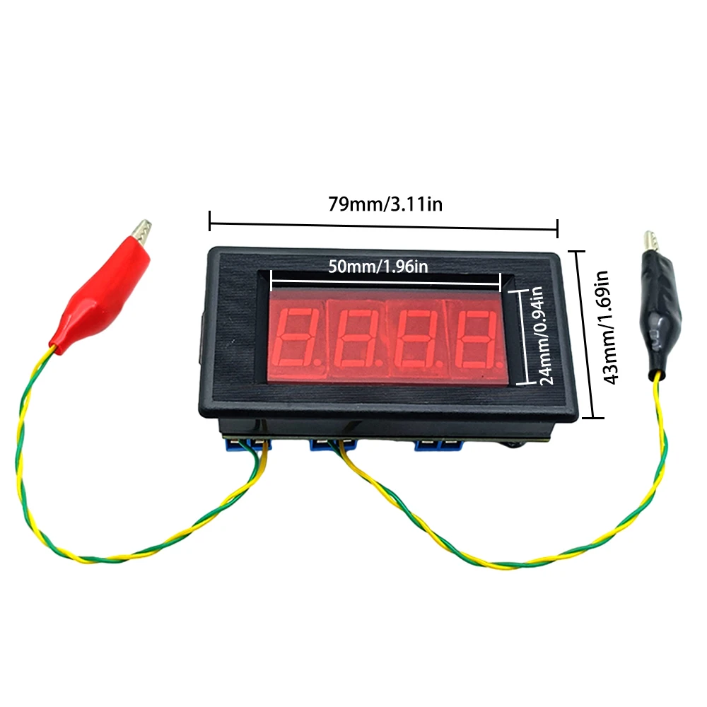 5V 35mA Low Resistance Tester Voltmeter Kit Voltage Meter Electronic Production Suite DIY Kit for Student Electronic Exercise