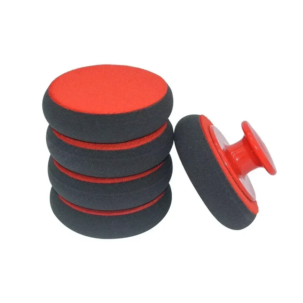 Esponja para Polimento Automotivo, Esponja Pequena para Polimento Manual de Acabamentos, Esponja para Revestimento Cristalino