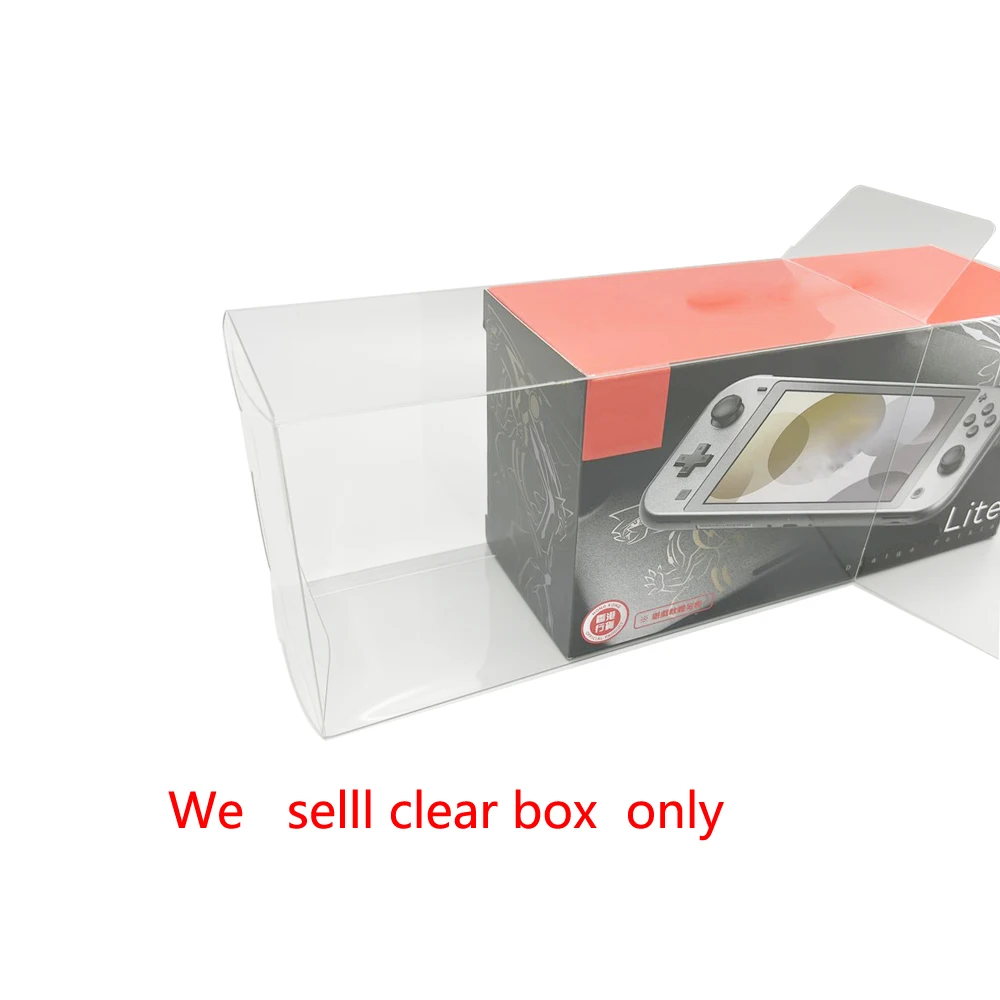 High quality Clear transparent box For  SWITCH NS lite NSL Pearl Diamond Limited   Edition Collectible Display  Storage Box