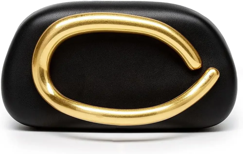 Вечерний кошелек-клатч для женщин, клатч для свадебного гостя из искусственной кожи с металлической цепочкой, сумка через плечо Вечерний кошелек-клатч для женщин, клатч для свадебного гостя из искусственной кожи с металлической цепочкой, сумка через плечо