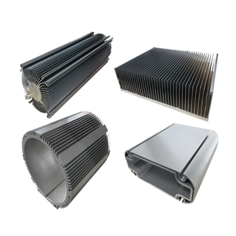 Casing motor profil aluminium khusus CNC