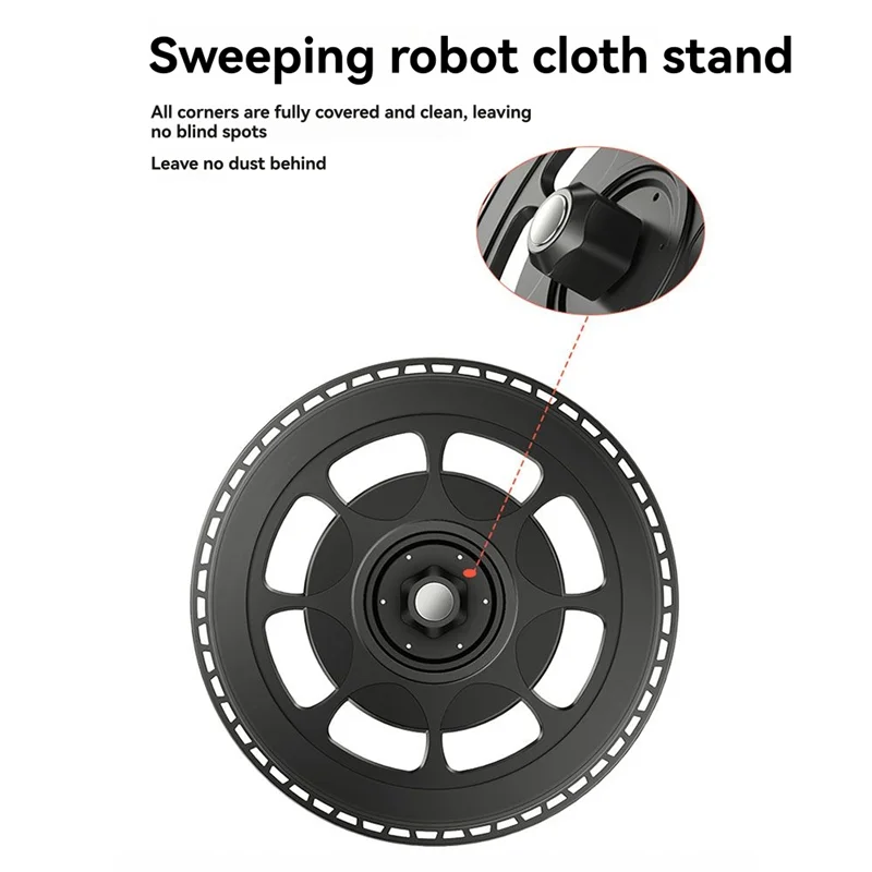 حامل ممسحة مع وسادة ممسحة لـ Roborock G20S Ultra/Saros 10R قطع غيار المكنسة الكهربائية ملحقات المكنسة الأساسية-