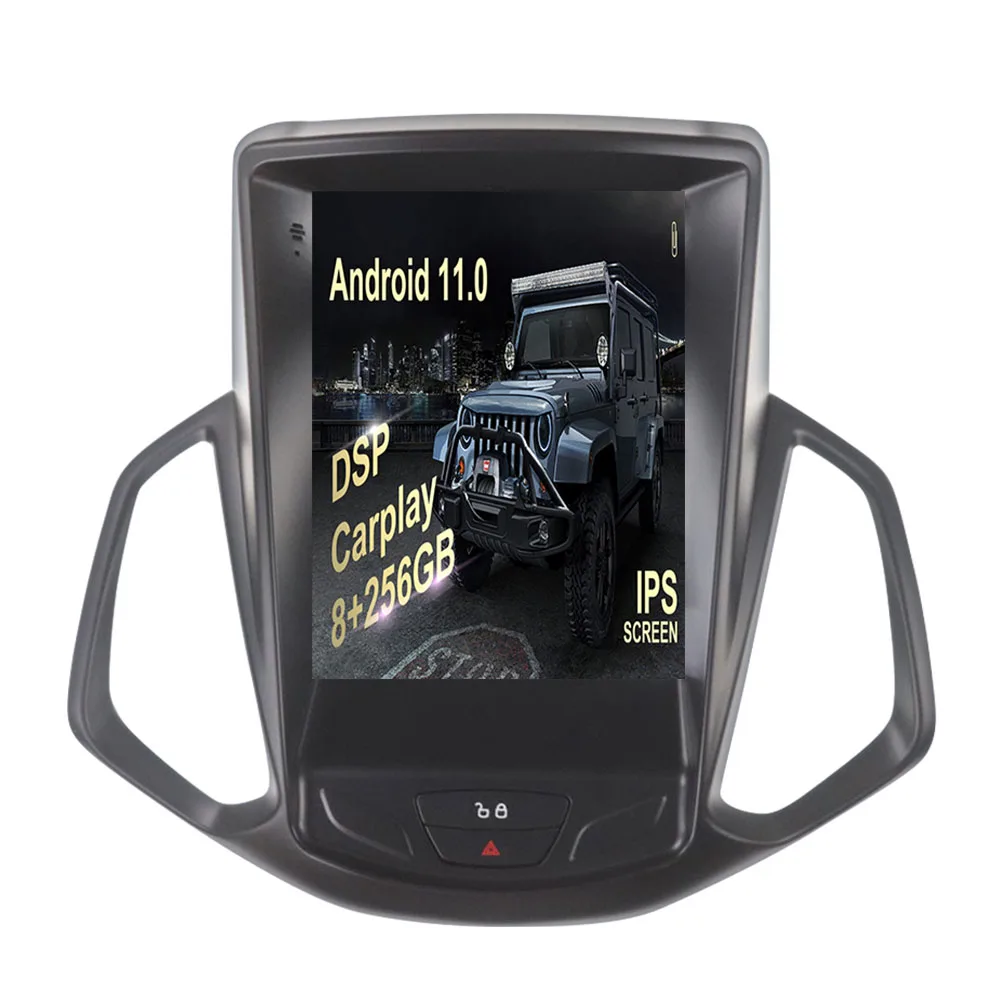 لفورد Ecosport 2013-2018 سيارة الوسائط المتعددة 12.1 ''لاعب نظام تحديد المواقع والملاحة راديو السيارات شاشة تعمل باللمس Carplay ستيريو أندرويد رئيس وحدة