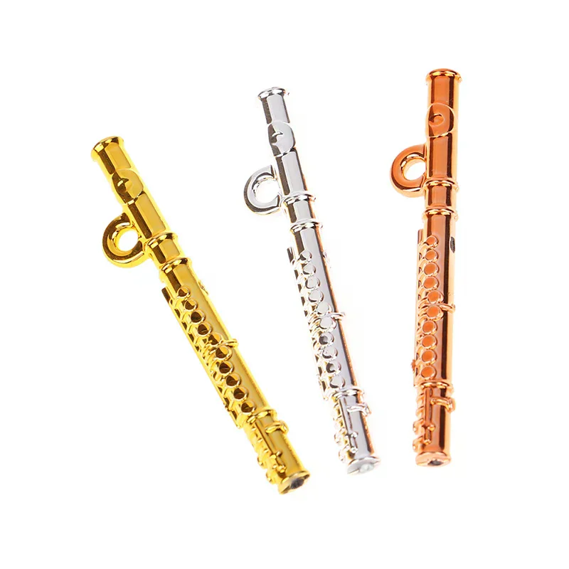 1 قطعة دمية محاكاة آلة موسيقية مصغرة الناي لعبة مجسمة اكسسوارات الديكور