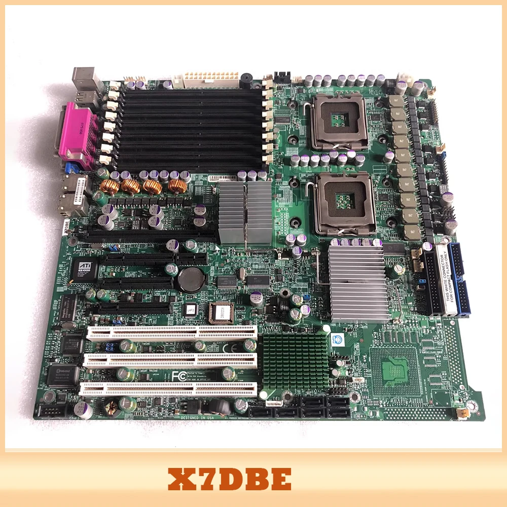 X7DBE For Supermicro 771 Dual Channel Server Motherboard 5000P  Supports 54 Dual Channel Xeon Motherboard