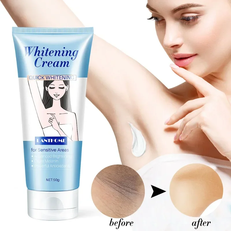 

Groin and armpit whitening Cream Private Parts Underarm Bleaching Whiten Knee Moisturizing Brighten Dark Spots Remove Melanin