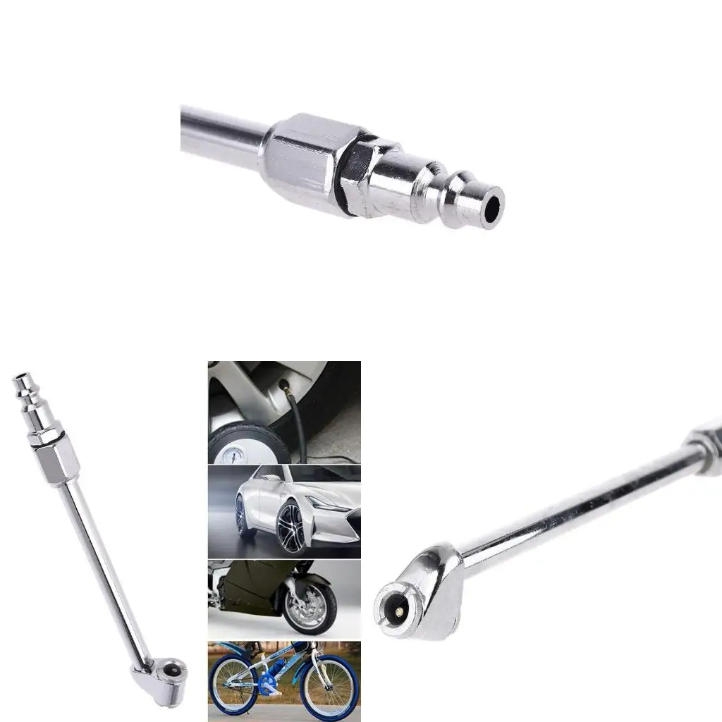 

Комплект пневматических патронов 1/4 дюйма с двойным сверхмощным патроном для головки шины для накачивающего компрессора