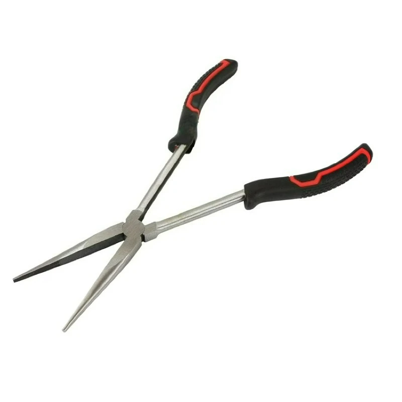 11-inch Long Nose Pliers with Ergonomic Soft Grip Handles
