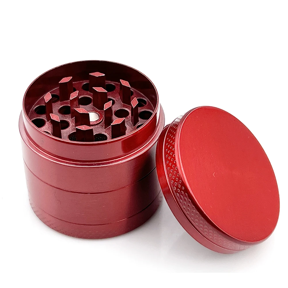Kraut Tabak Grinder 4 Schicht Rauchen Manuelle Hand Gras 40mm Spice Grinder Rauchen Rohr Zubehör гриндер