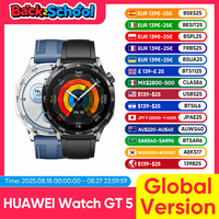 Global Version HUAWEI WATCH GT 5 Smartwatch AMOLED Screen 41mm/46mm Buit-in Map Replay Message Compatible with iOS and Android