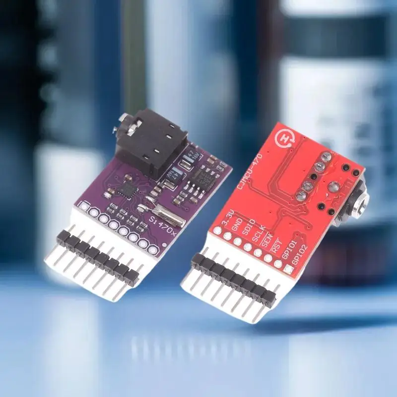 Arduino ESP32 Compatible 3.3V Si4703 FM Radio Module with RDS and I2C Interface for Audio DIY Projects