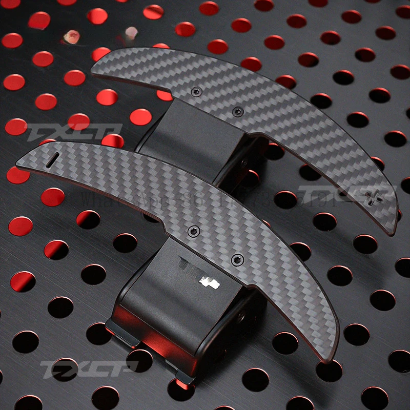 

Suitable for Ford Mustang Shelby GT500 GT350 EcoBoost Carbon Fiber Magnetic Shift Paddles