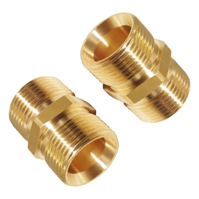 Pressure Washer Hose Quick Connect M22-14mm Male to M22-14mm Male Extension Fitting Garden Hose Thread Male To Female Adapters