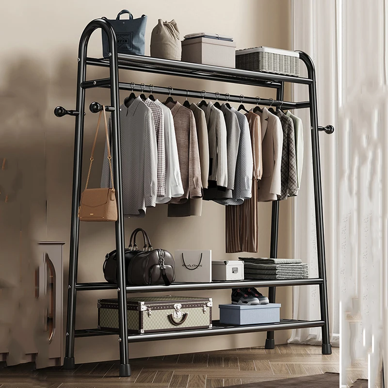 Floor Wooden Coat Racks Wardrobes Wall Storage Space Saving Organizer Coat Racks Bedroom Nordic Perchero Lounge Suite Furniture