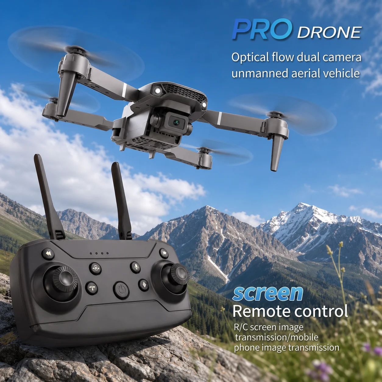 Le drone pliable E88PRO MAX 20 - Drone Camera Hd avis et prix