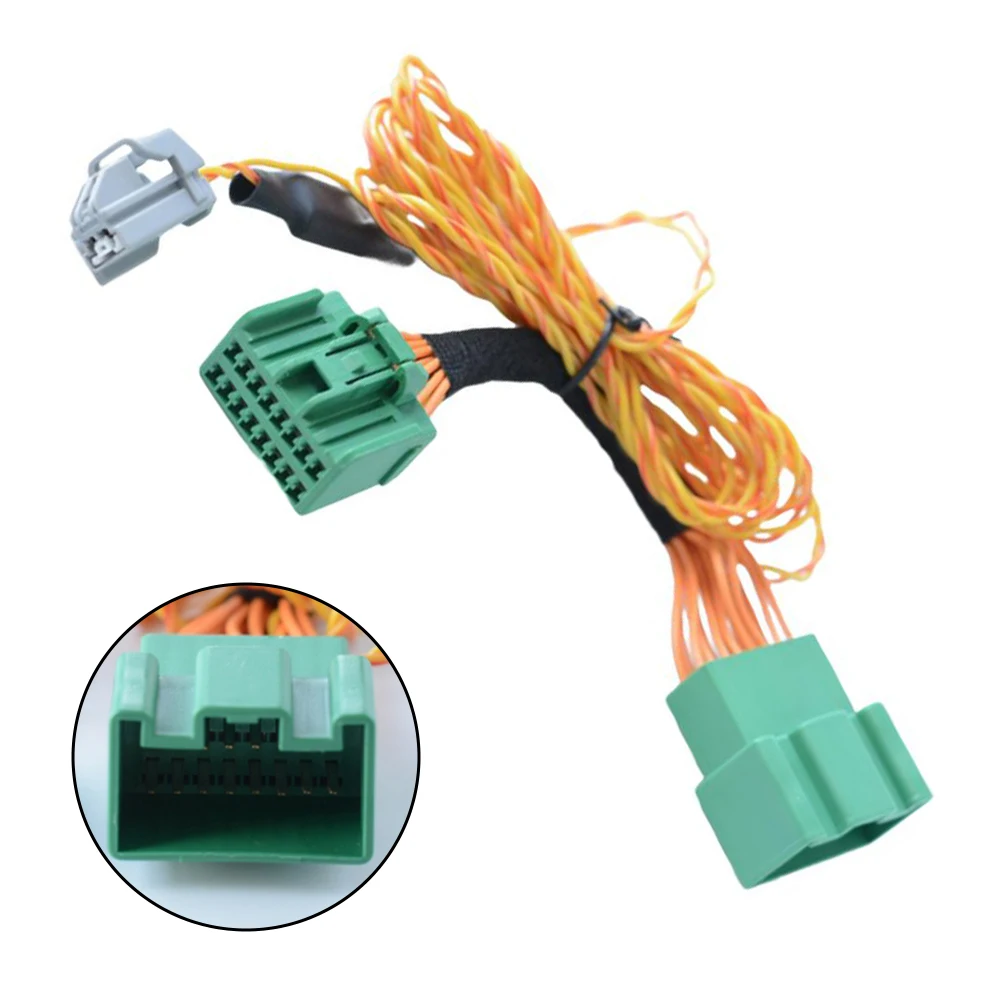 Cable adaptador de altavoz central automotriz con conectores 16P para Volvo XC60 S60 V90 S90 para Baohua Audio compatible