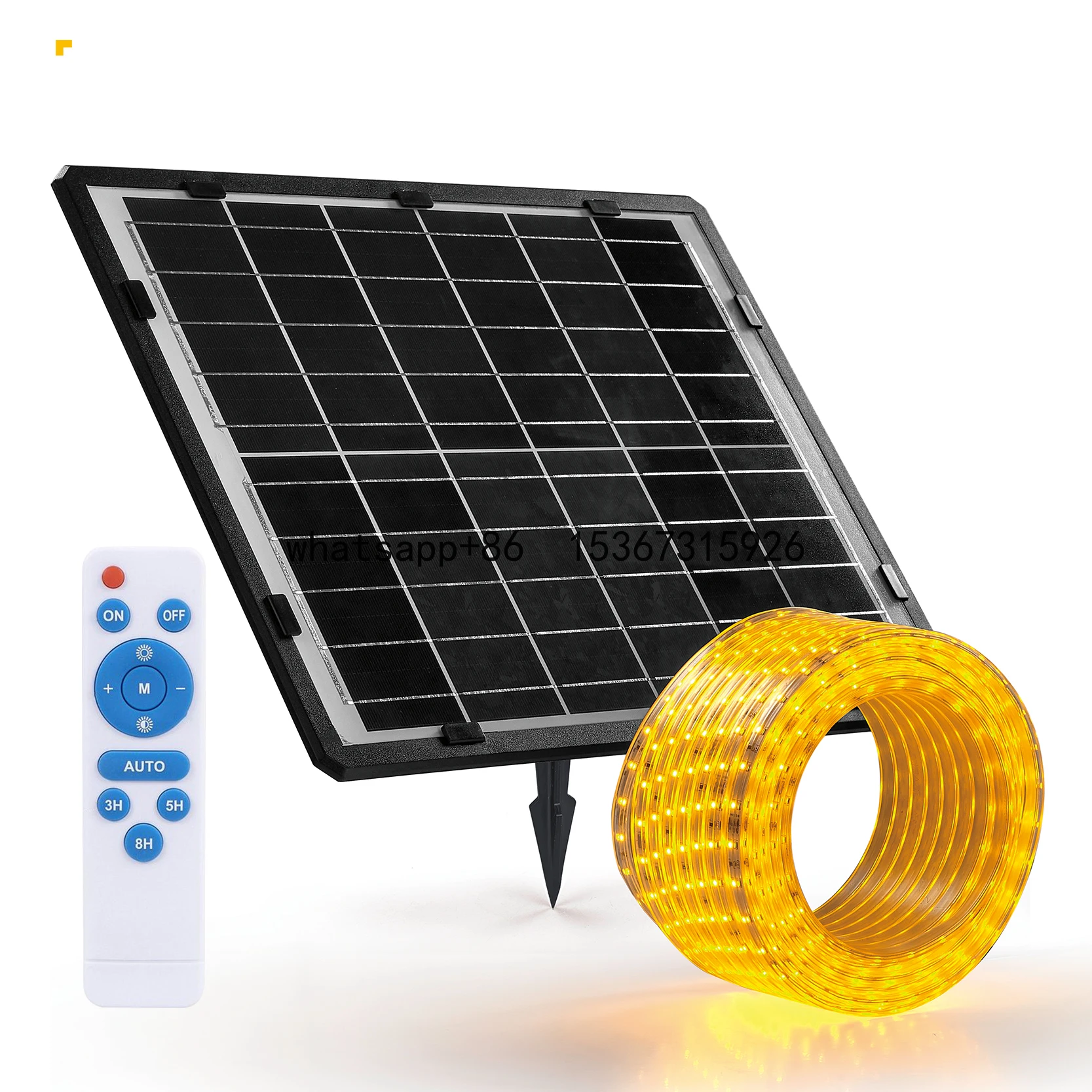 

Led Rope Light Outdoor Led Strip Solar Lamp 60leds Waterproof Ip65 Integrated Led Strip Solar Garden Lights PVC 80 Luces Solares