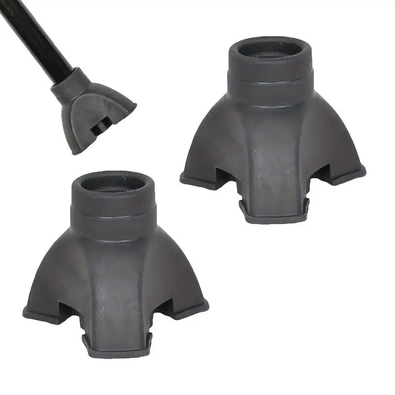 Rubber Tips For Canes 2pcs Non Slip Self Standing Tripod Stand For Cane Tripod Non Slip Self Standing 3 Leg Attachment