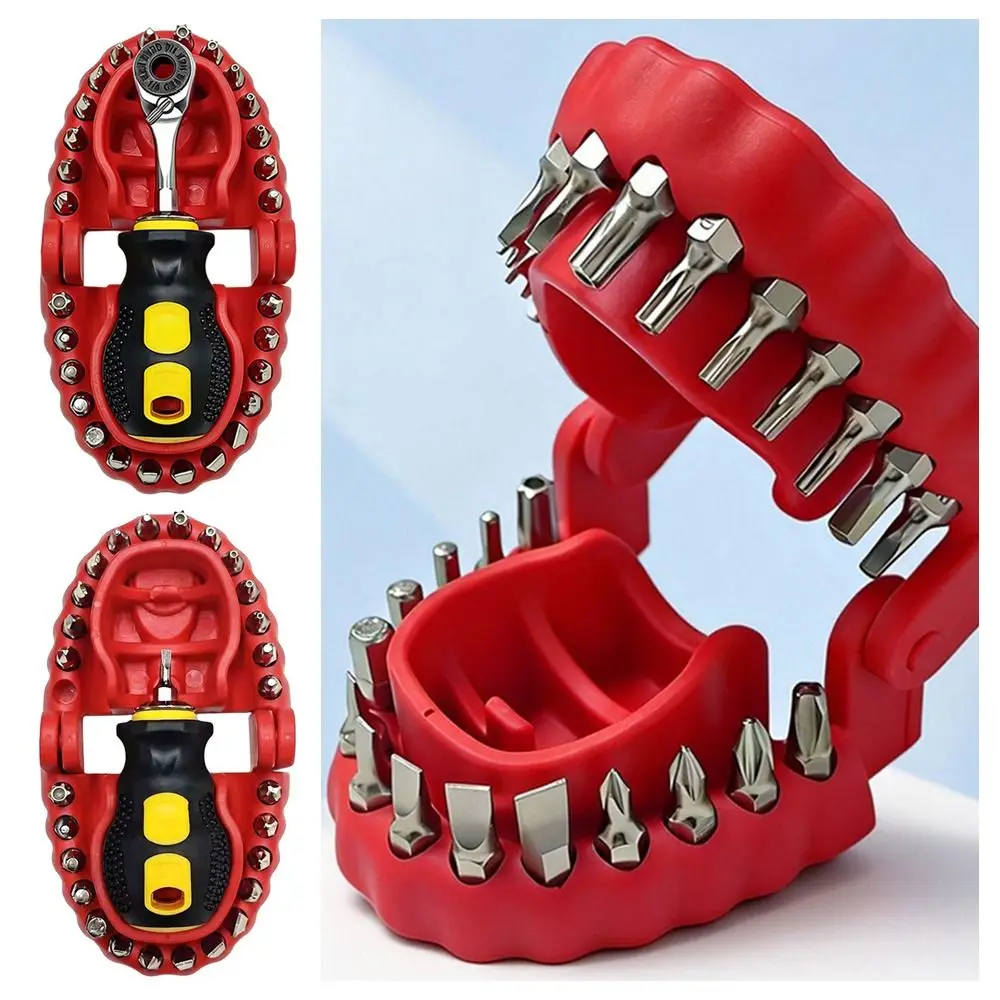 

30-in-1 Screwdriver Set Multi-Functional High Hardness Repair Tool Kit Combination Bit Wrench Included Screwdriver Kit