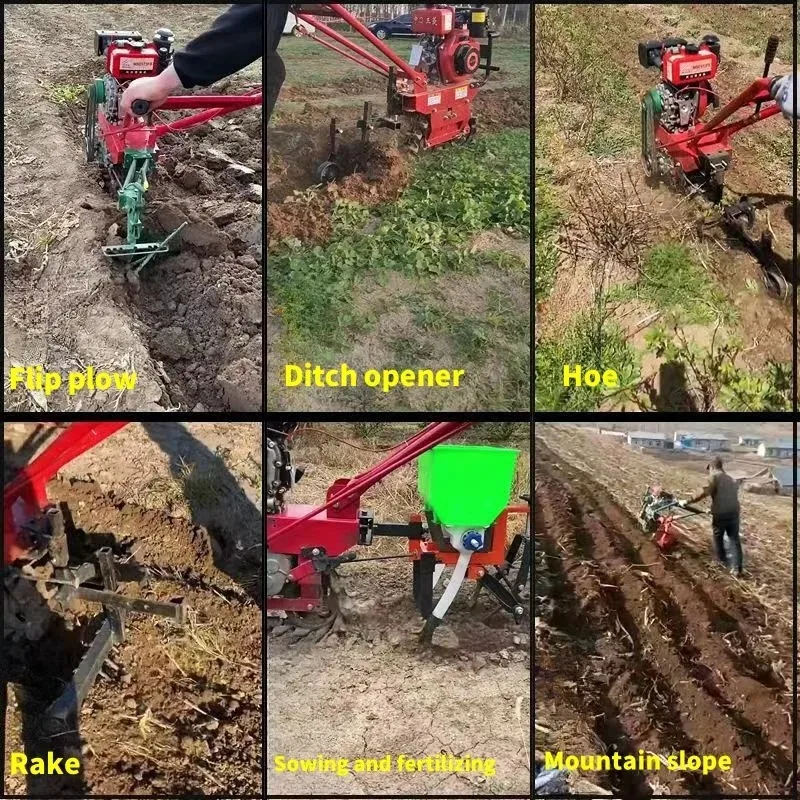 Cultivator Cultivator High durability, high stability Small chain crawler plow