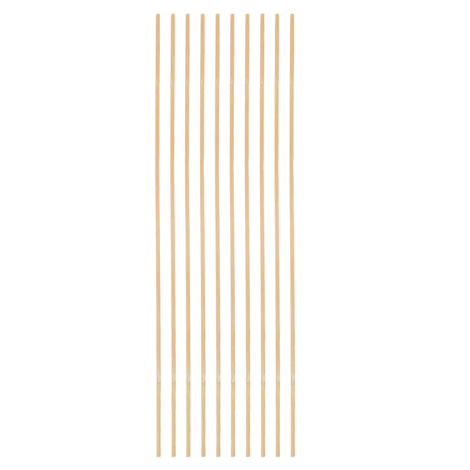 

10 Pcs Make Bamboo Strips with Kites Construction Sticks Craft Dowel Rods Thin Wooden Dowels for Beige Child