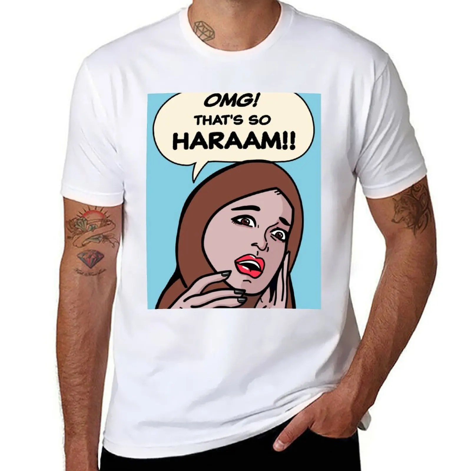 

SO HARAAM T-Shirt funny gifts vintage graphic tee luxury designer men clothings