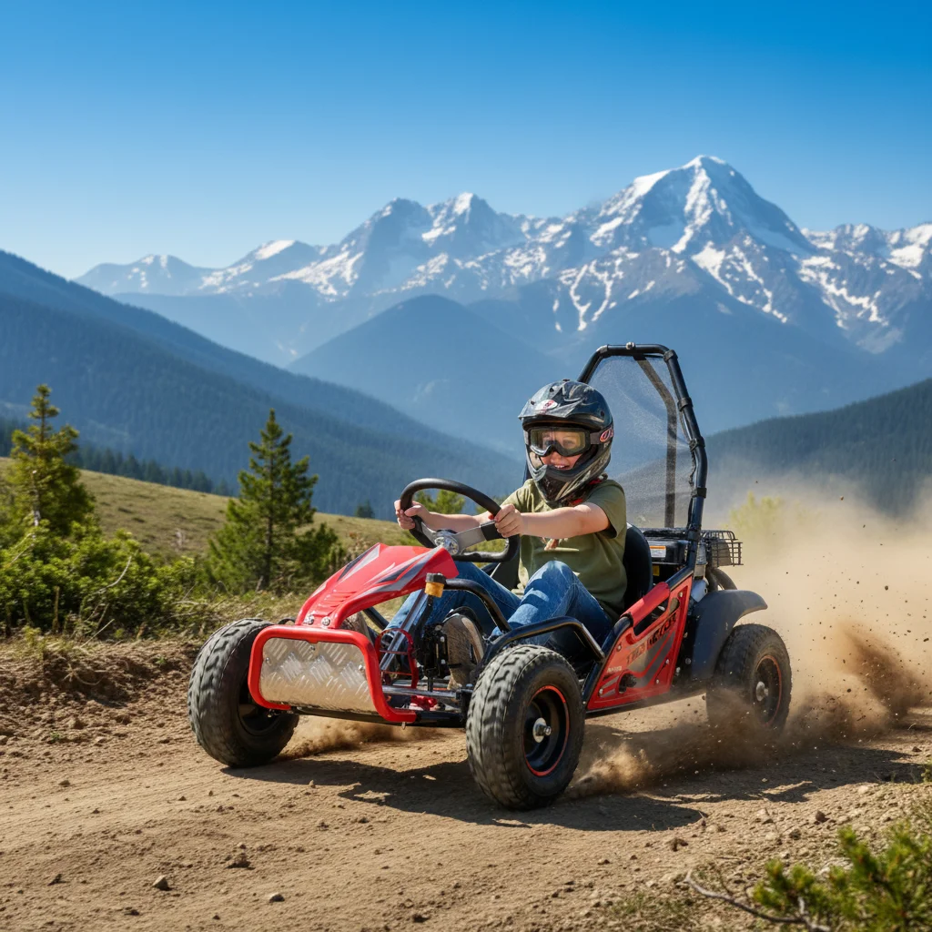 Buggy Todoterreno de Gasolina de 4 Tiempos, Modelo 2026, con Chasis de Acero, para Niños, con Certificación CE y EPA, ¡Gran Venta!